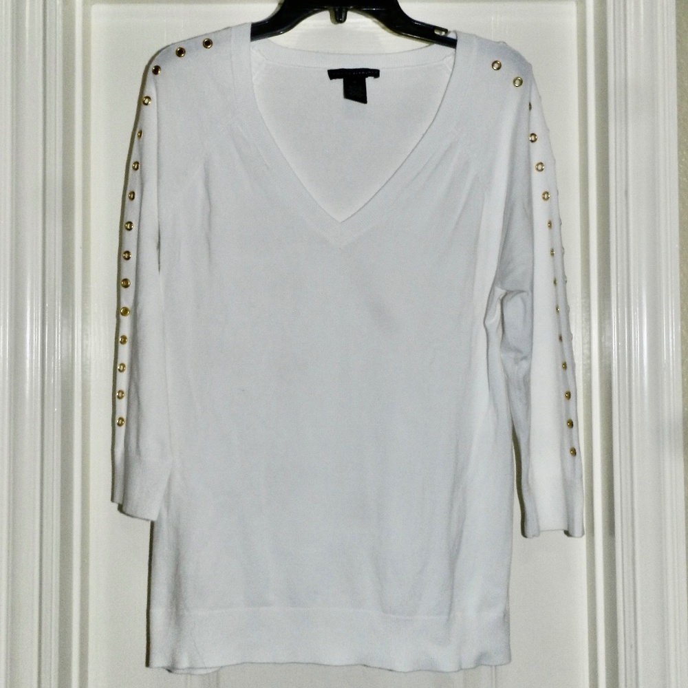 Grace Elements V Neck Sweater Lightweight Spring/Summer